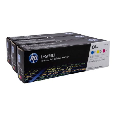 Tóner Original HP nº131A Multipack/ Cian/ Amarillo/ Magenta | HP