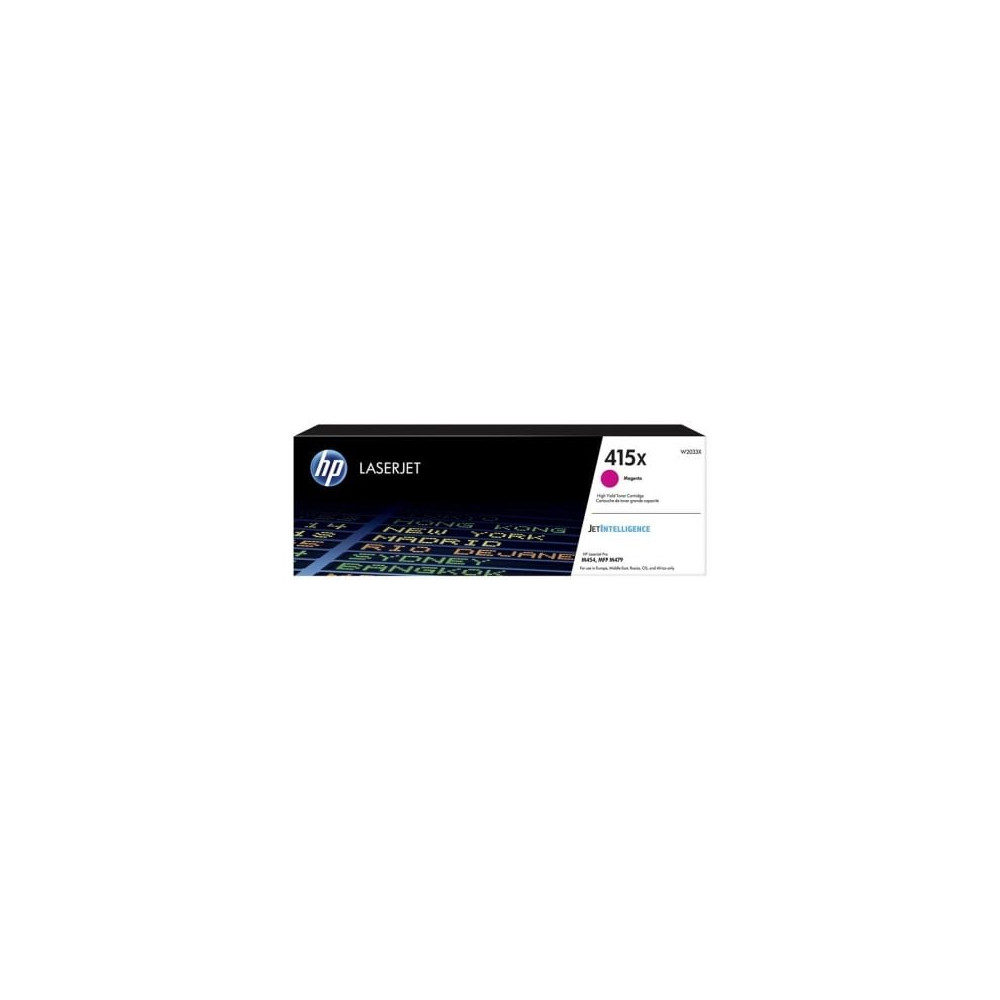 Tóner Original HP nº415X XL Alta Capacidad/ Magenta | HP