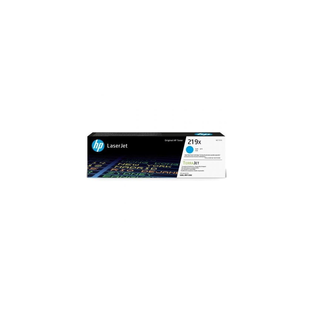 Tóner Original HP nº219X XL Alta Capacidad/ Cian | HP