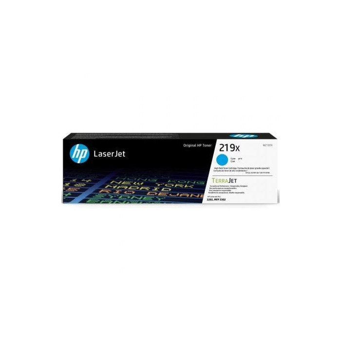 Tóner Original HP nº219X XL Alta Capacidad/ Cian | HP