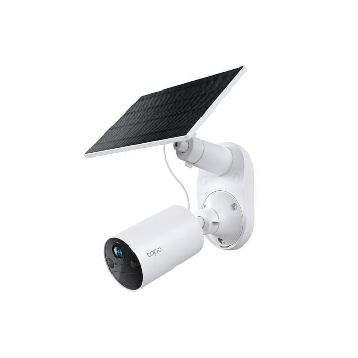Cámara de Videovigilancia TP-Link Tapo TC82 Kit/ Visión Nocturna/ Control desde APP/ Incluye Panel Solar | Cámaras