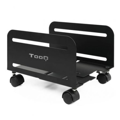 Soporte CPU con Ruedas para PC TooQ UMCS0004-B/ hasta 10kg | Soportes PC y Monitor