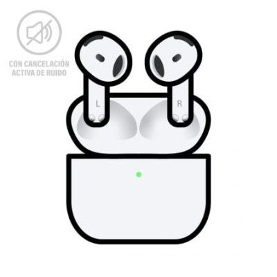 Auriculares Bluetooth Apple Airpods V4 4a Generacion/ Cancelacion de Ruido | Periféricos