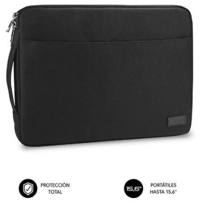 Funda Subblim Urban Laptop Sleeve para Portátiles hasta 15.6'/ Negra | Maletines y Fundas