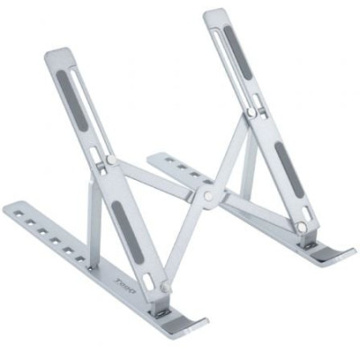 Soporte TooQ TQLRS0035-AL para Portátil/ Tablet hasta 15'/ Plata | Bases Refrigeradoras