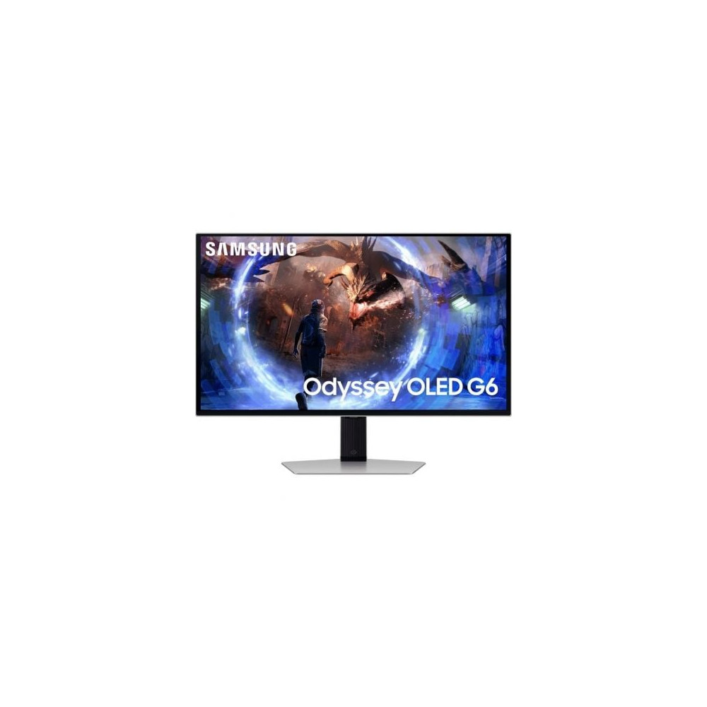 Monitor Gaming Samsung G6 Odyssey OLED S27DG602SU 27'/ QHD/ 0.03ms/ 360Hz/ Regulable en Altura/ Plata