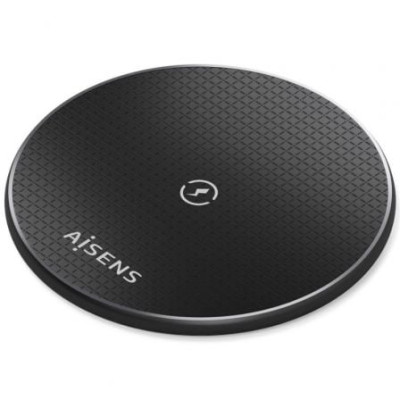 Base de carga Inalámbrica Aisens ASCH-15W1WC058-BK 15W/ Negro | Cargadores hasta 45W