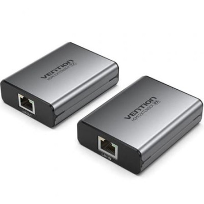 Adaptador/Transmisor de vídeo Alámbrico HDMI/RJ45 a HDMI/RJ45 Vention AKGH0-EU | Vídeo Inalámbrico