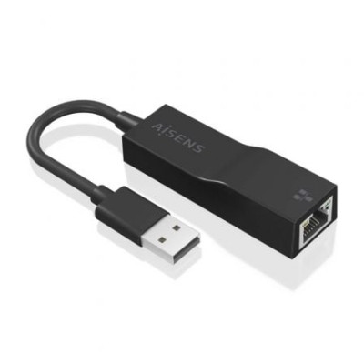 Adaptador USB 3.0 - RJ45 Aisens A106-0766/ 1000Mbps | USB