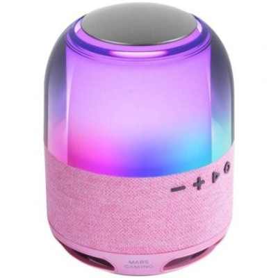 Altavoz con Bluetooth Mars Gaming MS-FLOW/ 15W/ 1.0/ Rosa | Altavoces
