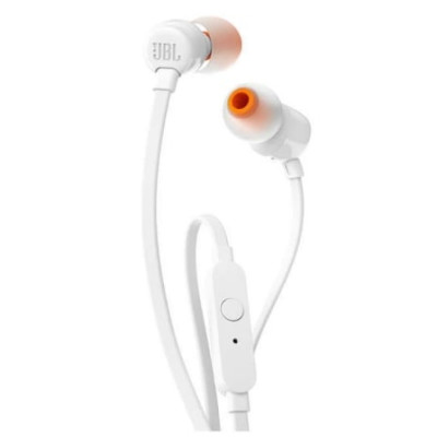 Auriculares Intrauditivos JBL Tune 110/ con Micrófono/ Jack 3.5/ Blancos | Auriculares