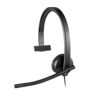 Auricular Logitech H570E/ con Micrófono/ USB/ Negro | Auriculares