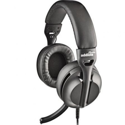Auriculares NGS VOX805 USB-C/ con Micrófono/ USB Tipo-C/ Negros | Auriculares