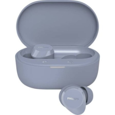 Auriculares Bluetooth Philips TAT1300LB con estuche de carga/ Autonomía 6h/ Azules | Bluetooth