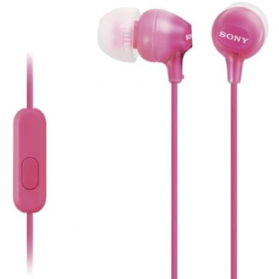 Auriculares Intrauditivos Sony MDR-EX15APPI/ con Micrófono/ Jack 3.5/ Rosas | Auriculares