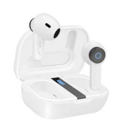 Auriculares Bluetooth TooQ Bender TQBWH-0031W con estuche de carga/ Autonomía 4h/ Blancos | Bluetooth