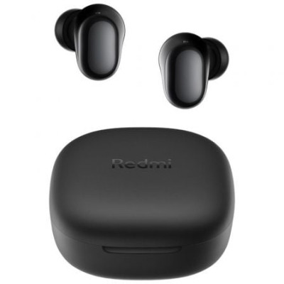 Auriculares Bluetooth Xiaomi Redmi Buds 6 Play con estuche de carga/ Autonomía 7h/ Negros | Bluetooth