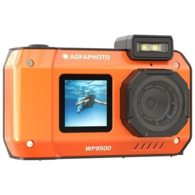 Cámara Digital Deportiva AgfaPhoto Realishot WP9500/ 24MP/ Naranja | Cámaras Digitales
