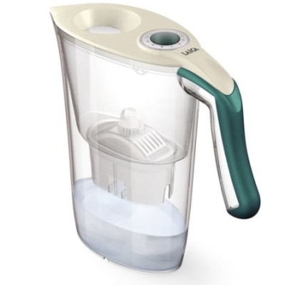 Pack Jarra Filtrante Laica Carmen Tosca/ 2.3L/ Verde Oscuro/ Jarra + 1 Filtro BI-FLUX