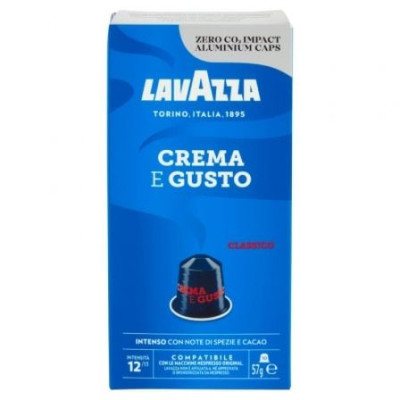 Cápsula Lavazza Crema e Gusto Clásico para cafeteras Nespresso/ Caja de 10 | Cápsulas