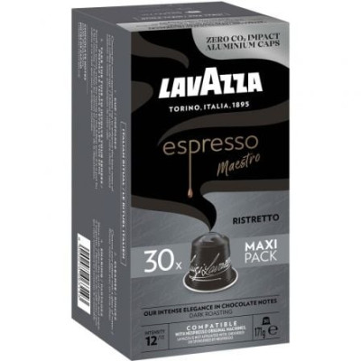 Cápsula Lavazza Espresso Maestro Ristretto para cafeteras Nespresso/ Caja de 30 | Cápsulas