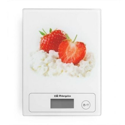 Báscula de Cocina Electrónica Orbegozo PC 1018/ hasta 5kg/ Blanca | Balanzas