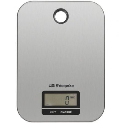 Báscula de Cocina Electrónica Orbegozo PC 1019/ hasta 5kg/ Plata | Balanzas