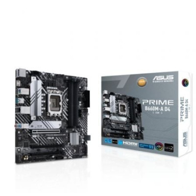 Placa Base Asus Prime B660M-A D4-CSM/ Socket 1700/ DDR4/ PCIe 4.0/ Micro ATX | Placas