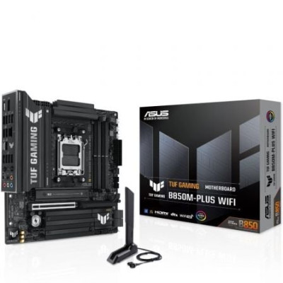 Placa Base Asus TUF GAMING B850M-PLUS WIFI Socket AM5/ DDR5/ PCIe 5.0/ Micro ATX | Placas