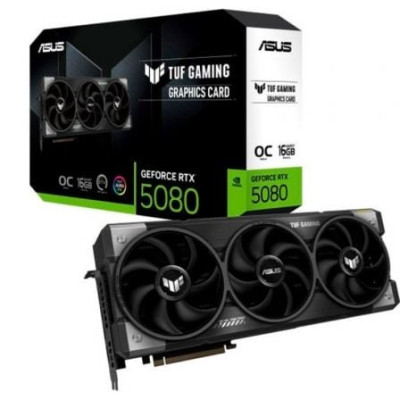 Tarjeta Gráfica Asus TUF Gaming GeForce RTX 5080 OC/ 16GB GDDR7 | Tarjetas Gráficas
