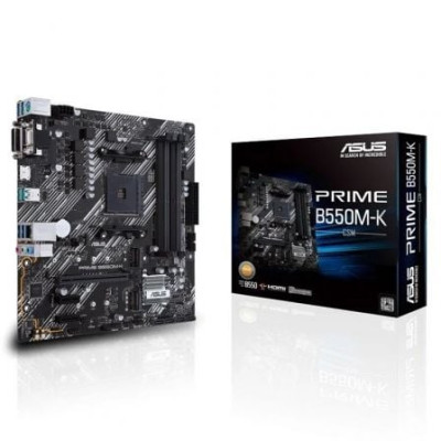 Placa Base Asus Prime B550M-K Socket AM4/ DDR4/ PCIe 4.0/ Micro ATX | Placas