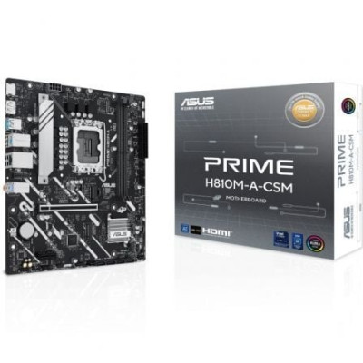 Placa Base Asus Prime H810M-A-CSM Socket 1851/ DDR5/ PCIe 4.0/ Micro ATX | Placas