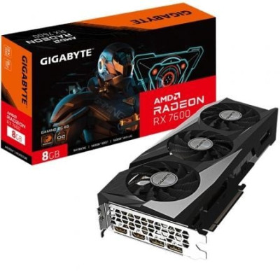Tarjeta Gráfica Gigabyte Radeon RX 7600 Gaming OC/ 8GB GDDR6 | Tarjetas Gráficas