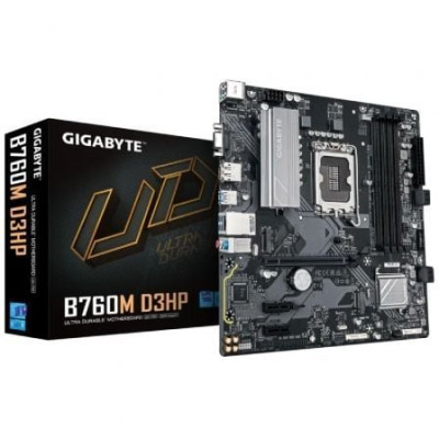 Placa Base Gigabyte B760M D3HP Socket 1700/ DDR5/ PCIe 4.0/ Micro ATX | Placas