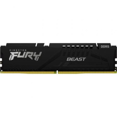 Memoria RAM Kingston FURY Beast 16GB/ DDR5/ 5600MHz/ 1.25V/ CL40/ DIMM | Memoria RAM