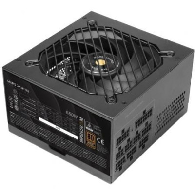 Fuente de Alimentación Mars Gaming MPB650SIM/ 650W/ Ventilador 12cm/ 80 Plus Bronze | Fuentes