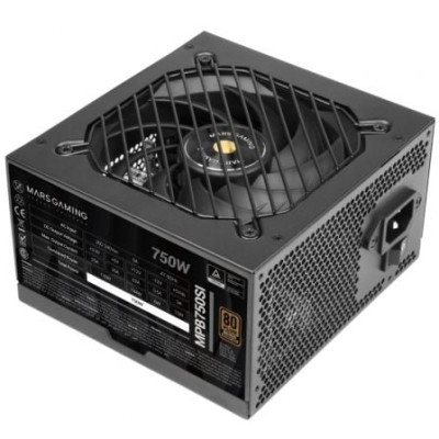 Fuente de Alimentación Mars Gaming MPB750SI/ 750W/ Ventilador 12cm/ 80 Plus Bronze | Fuentes
