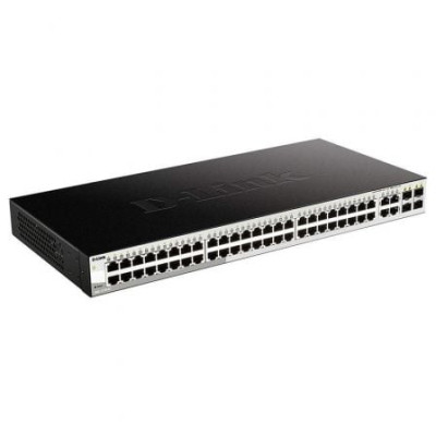 Switch D-Link DGS-1210-52 Smart+ 52 Puertos/ RJ-45 10/100/1000/ SFP | Switches