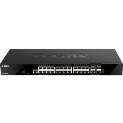 Switch Gestionable D-Link DGS-1520-28/E 24 Puertos/ RJ-45 10/100/1000/ SFP | Switches