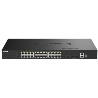 Switch Gestionable D-Link DGS-1530-28P/E 24 Puertos/ RJ-45 10/100/1000/ PoE/ SFP | Switches