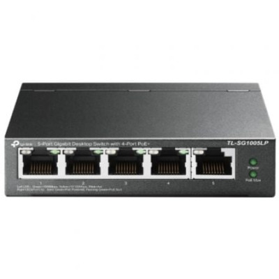 Switch TP-Link TL-SG1005LP 5 Puertos/ RJ-45 10/100/1000/ PoE | Switches