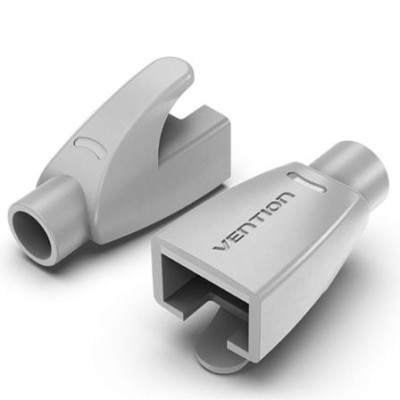 Funda Protectora RJ45 Vention IODH0-50/ 50 uds/ Gris | RJ45/RJ11