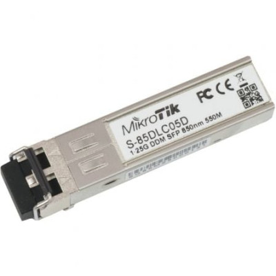 Modulo SFP Transceptor de Fibra Óptica Mikrotik S-85DLC05D | Mikrotik