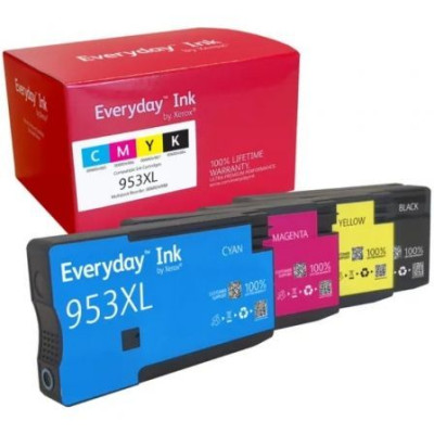 Cartucho de Tinta compatible Xerox 006R04988 compatible con HP 953XL MultiPack/ 1600 páginas/ Negro/ Cian/ Magenta/ Amarillo | H