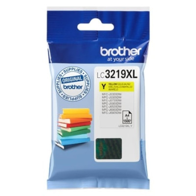 Cartucho de Tinta Original Brother LC-3219Y XL Alta Capacidad/ Amarillo | Brother
