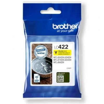 Cartucho de Tinta Original Brother LC-422/ Amarillo | Brother