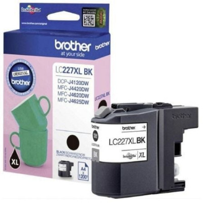 Cartucho de Tinta Original Brother LC-227 XL Alta Capacidad/ Negro | Brother