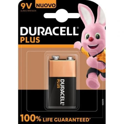 Pila Duracell Plus MN1604/ 9V/ Alcalina | Pilas