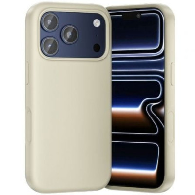 Funda Silicona con Magsafe Vention KVCNCD-40/ Compatible con iPhone 17 Pro Max/ Beige | Fundas Smartphones