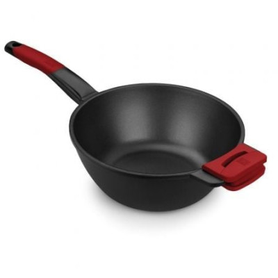 Sartén Bra Wok Premiere A412028/ Ø28cm/ Aluminio fundido/ Apta para Inducción | Sartenes
